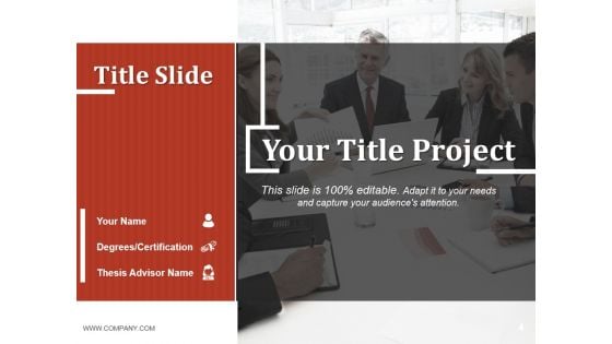 Example Dissertation Presentation Ppt PowerPoint Presentation Complete Deck With Slides