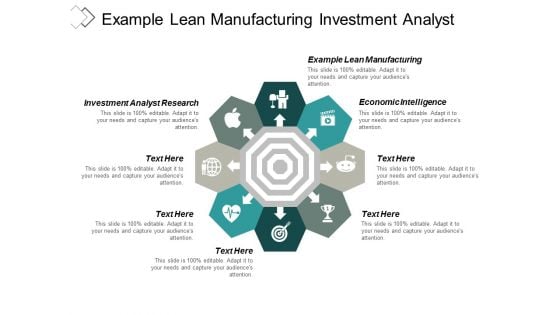 Example Lean Manufacturing Investment Analyst Research Economic Intelligence Ppt PowerPoint Presentation Infographics Demonstration