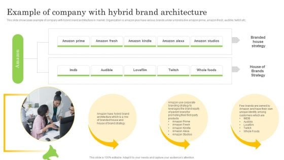 Example Of Company With Hybrid Brand Architecture Demonstration PDF Example Of Company With Hybrid Brand Architecture Demonstration PDF