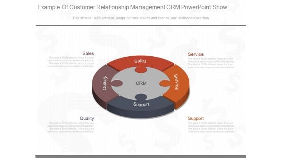 Example Of Customer Relationship Management Crm Powerpoint Show