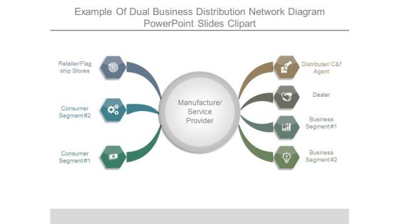 Example Of Dual Business Distribution Network Diagram Powerpoint Slides Clipart Example Of Dual Business Distribution Network Diagram Powerpoint Slides Clipart