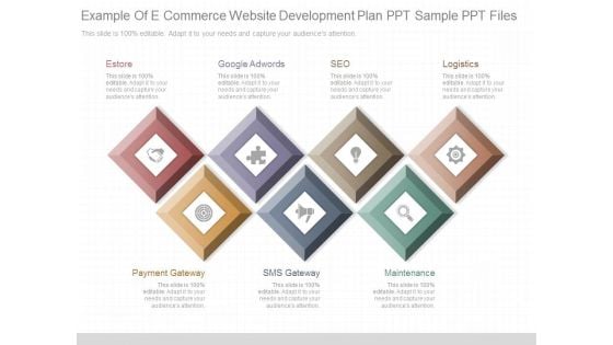 Example Of E Commerce Website Development Plan Ppt Sample Ppt Files