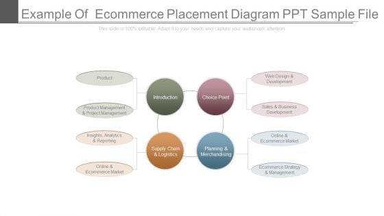 Example Of Ecommerce Placement Diagram Ppt Sample File