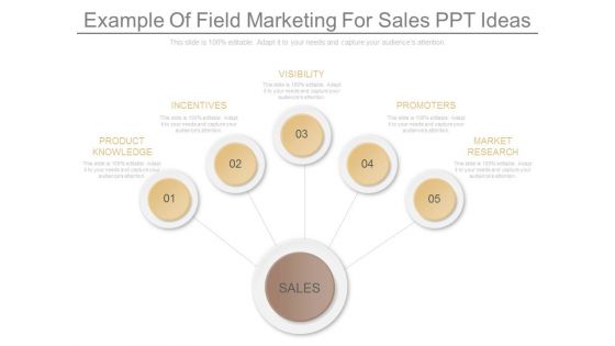 Example Of Field Marketing For Sales Ppt Ideas