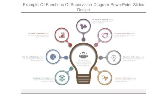 Example Of Functions Of Supervision Diagram Powerpoint Slides Design