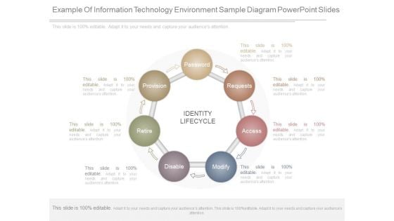 Example Of Information Technology Environment Sample Diagram Powerpoint Slides