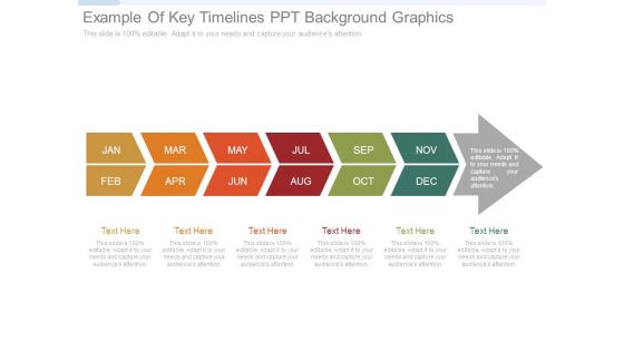 Example Of Key Timelines Ppt Background Graphics