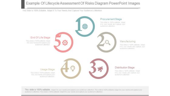 Example Of Lifecycle Assessment Of Risks Diagram Powerpoint Images