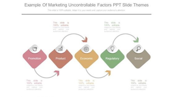 Example Of Marketing Uncontrollable Factors Ppt Slide Themes