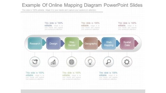 Example Of Online Mapping Diagram Powerpoint Slides