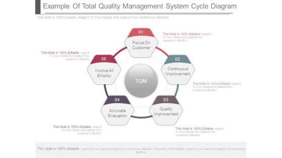 Example Of Total Quality Management System Cycle Diagram Example Of Total Quality Management System Cycle Diagram