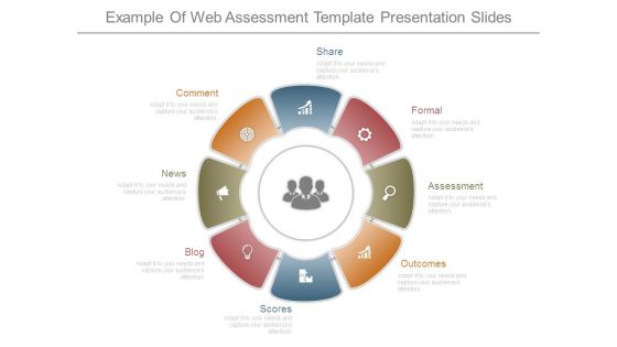 Example Of Web Assessment Template Presentation Slides