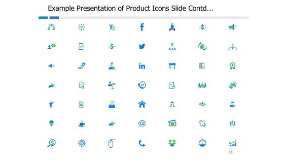 Example Presentation Of Product Ppt PowerPoint Presentation Complete Deck With Slides Slide55