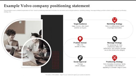 Example Volvo Company Positioning Statement Brand Introduction Plan Designs PDF