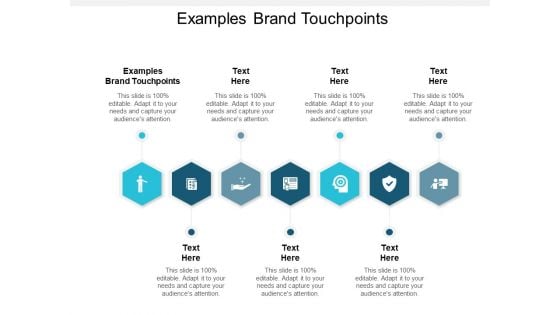 Examples Brand Touchpoints Ppt PowerPoint Presentation Gallery Model Cpb