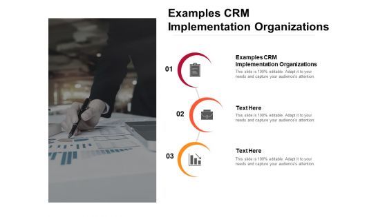 Examples CRM Implementation Organizations Ppt PowerPoint Presentation Layouts Clipart Cpb Pdf