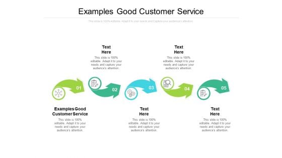 Examples Good Customer Service Ppt PowerPoint Presentation Outline Images Cpb