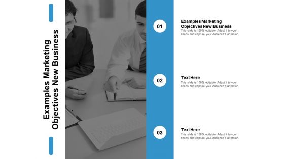 Examples Marketing Objectives New Business Ppt PowerPoint Presentation Slides Inspiration Cpb