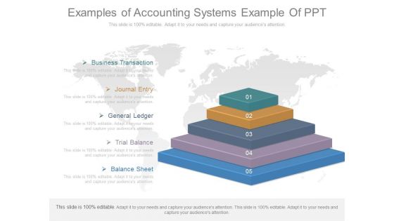 Examples Of Accounting Systems Example Of Ppt