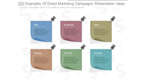 Examples Of Direct Marketing Campaigns Presentation Ideas