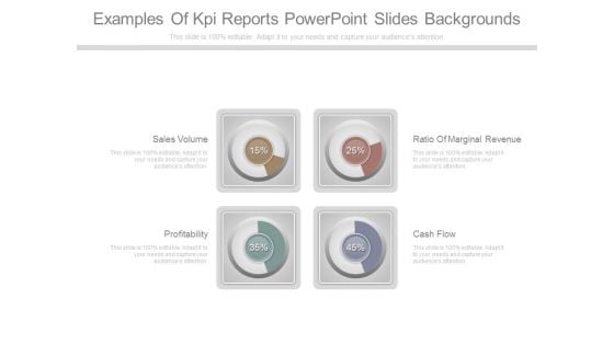 Examples Of Kpi Reports Powerpoint Slides Backgrounds