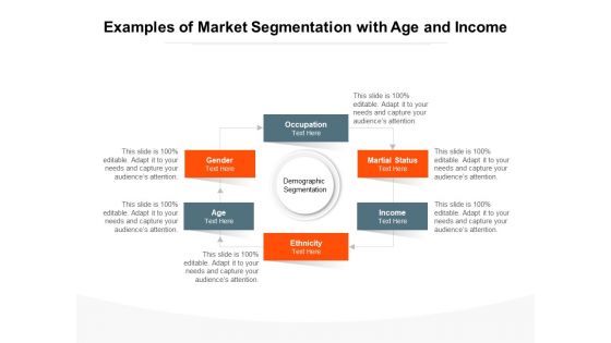 Examples Of Market Segmentation With Age And Income Ppt PowerPoint Presentation File Slideshow PDF