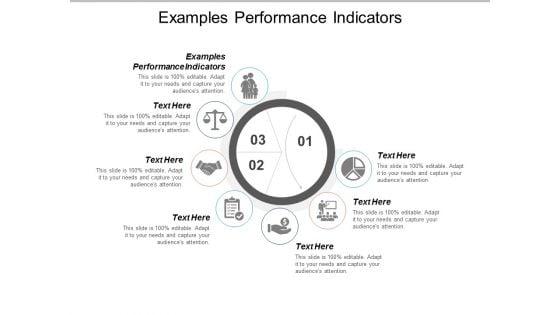 Examples Performance Indicators Ppt PowerPoint Presentation Portfolio Designs Cpb