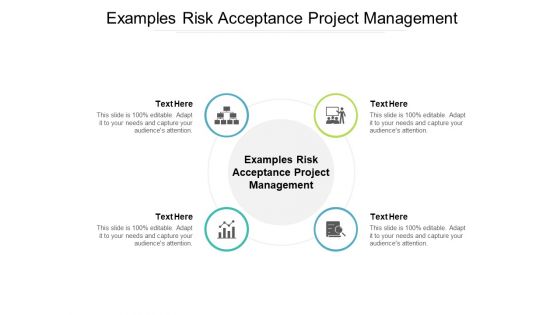 Examples Risk Acceptance Project Management Ppt PowerPoint Presentation Styles Deck Cpb