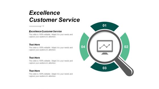 Excellence Customer Service Ppt Powerpoint Presentation Inspiration Slide Download Cpb