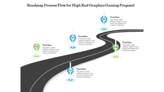 Exclusive Illustration Gaming Roadmap Process Flow For High End Graphics Gaming Proposal Demonstration PDF