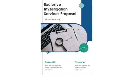Exclusive Investigation Services Proposal Example Document Report Doc Pdf Ppt Exclusive Investigation Services Proposal Example Document Report Doc Pdf Ppt