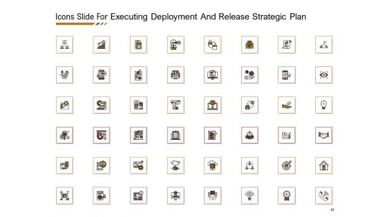 Executing Deployment And Release Strategic Plan Ppt PowerPoint Presentation Complete Deck With Slides