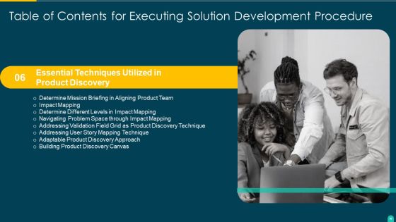 Executing Solution Development Procedure Ppt PowerPoint Presentation Complete Deck With Slides Slide36