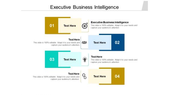Executive Business Intelligence Ppt PowerPoint Presentation Slides Portrait Cpb Pdf