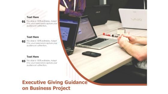 Executive Giving Guidance On Business Project Ppt PowerPoint Presentation File Tips PDF Executive Giving Guidance On Business Project Ppt PowerPoint Presentation File Tips PDF