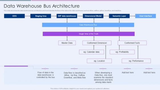 Executive Information Database System Data Warehouse Bus Architecture Professional PDF