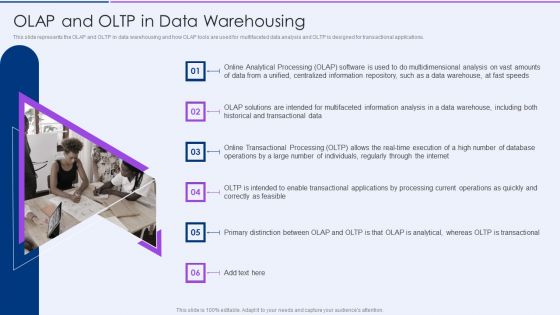 Executive Information Database System Olap And Oltp In Data Warehousing Sample PDF