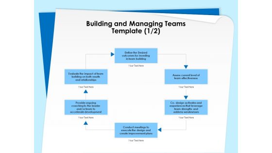 Executive Leadership Programs Building And Managing Teams Template Investing Ppt Show Skills PDF