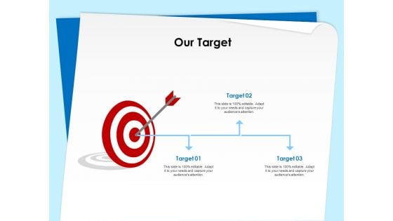 Executive Leadership Programs Our Target Ppt PowerPoint Presentation Pictures Example Topics PDF