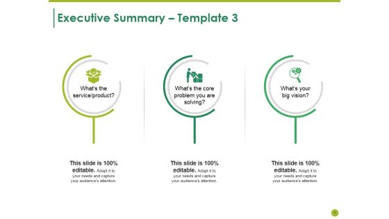 Executive Summary Ppt PowerPoint Presentation Complete Deck With Slides Slide04