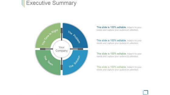 Executive Summary Template 2 Ppt PowerPoint Presentation Design Templates