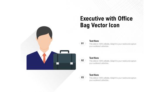 Executive With Office Bag Vector Icon Ppt PowerPoint Presentation Inspiration Slide