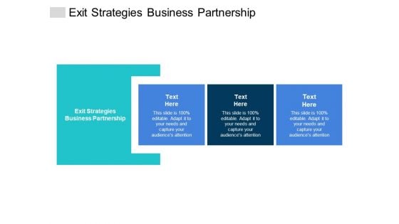 Exit Strategies Business Partnership Ppt PowerPoint Presentation Professional Show Cpb Exit Strategies Business Partnership Ppt PowerPoint Presentation Professional Show Cpb