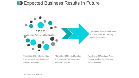 Expected Business Results In Future Ppt PowerPoint Presentation Visuals