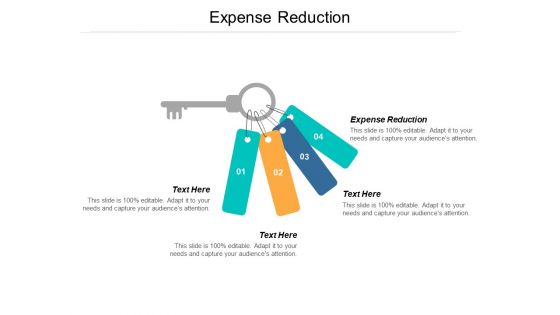 Expense Reduction Ppt PowerPoint Presentation Show File Formats Cpb