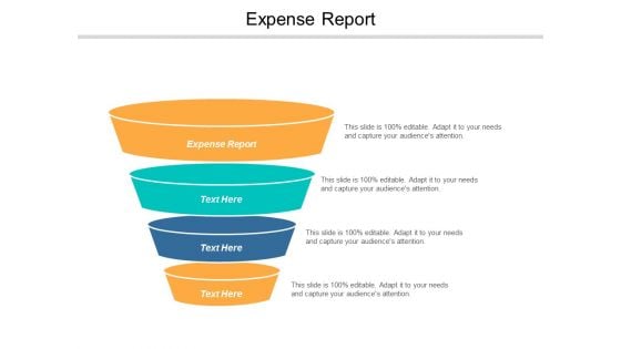 Expense Report Ppt PowerPoint Presentation Diagram Templates Cpb