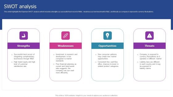 Experian Company Outline SWOT Analysis Demonstration PDF