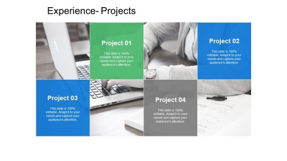 Experience Projects Marketing Ppt PowerPoint Presentation Infographics Example