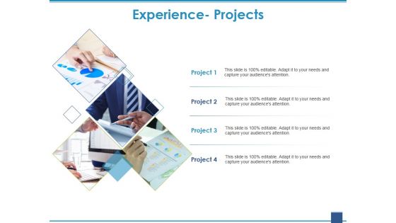 Experience Projects Ppt PowerPoint Presentation Gallery Introduction