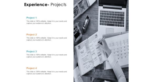 Experience Projects Ppt PowerPoint Presentation Summary Gallery